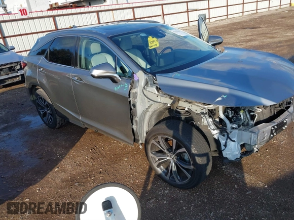 2022 Lexus RX with VIN 2T2HZMAA8NC232720, listed as a IAAI auction lot 41133110 with 33,282 mi miles. Bid and sale history available at carsss.com. Image 1.