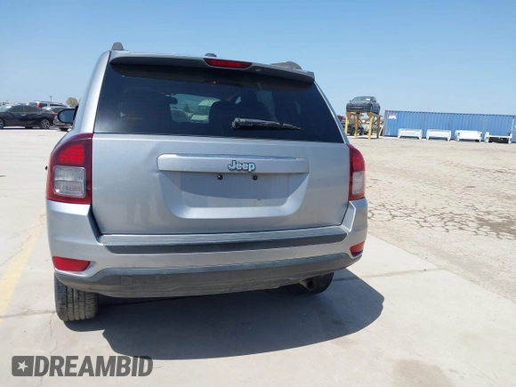 2017 Jeep Compass Sport with VIN 1C4NJCBA5HD147977, listed as a IAAI auction lot 41821444 with 86,126 mi miles and . Bid and sale history available at carsss.com. Image 16.