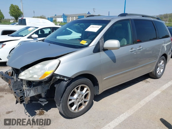 2005 Toyota Sienna XLE with VIN 5TDZA22CX5S238787, listed as a IAAI auction lot 42065394 with 293,652 mi miles and . Bid and sale history available at DreamBid. Image 19.