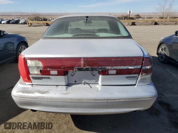 1996 Lincoln Continental z VIN 1LNLM97V3TY627803, wystawiony jako Copart lot #87036654 z przebiegiem 118 078 mil mil oraz Szkoda całkowita • Salvage title. Historia ofert i sprzedaży dostępna na DreamBid. Obrazek 6.