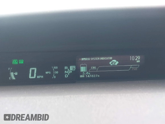 2012 Toyota Prius with VIN JTDKN3DP4C3027174, listed as a IAAI auction lot 42201082 with 147,827 mi miles and . Bid and sale history available at DreamBid. Image 7.