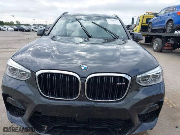 2020 BMW X3 M Competition with VIN 5YMTS0C01LLT10364, listed as a IAAI auction lot 41201498 with NaN miles. Bid and sale history available at carsss.com. Image 12.