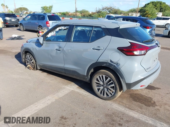 2024 Nissan Kicks SV with VIN 3N1CP5CV6RL498432, listed as a IAAI auction lot 41777149 with 34,164 mi miles. Bid and sale history available at carsss.com. Image 3.