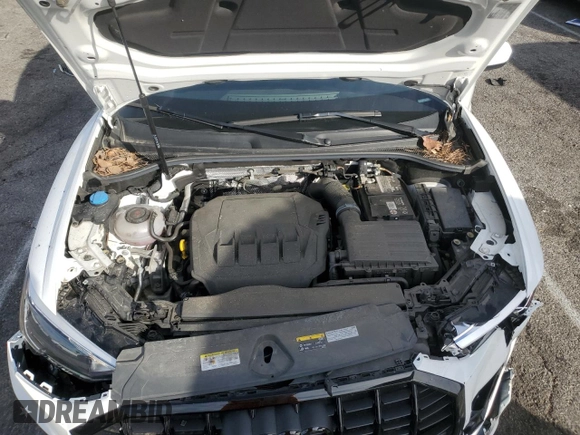 2022 Audi Q3 S line Premium with VIN WA1DECF38N1095344, listed as a Copart auction lot 43791725 with 16,261 mi miles and Salvage Title. Bid and sale history available at carsss.com. Image 14.