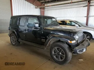 2021 Jeep Wrangler Unlimited Sahara Altitude с VIN 1C4HJXEN3MW543021, выставлен на аукционе Copart как лот 50978585 с пробегом 78 785 миль миль и Чистый • Clean title. История ставок и продаж доступна на DreamBid. Изображение 4.