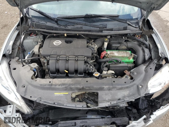 2013 Nissan Sentra S with VIN 3N1AB7AP1DL687066, listed as a Copart auction lot 50777695 with 84,332 mi miles and Salvage Title. Bid and sale history available at DreamBid. Image 11.