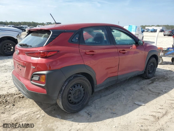 2020 Hyundai Kona SE with VIN KM8K1CAA0LU528080, listed as a Copart auction lot 47143485 with 62,765 mi miles and Salvage Title. Bid and sale history available at carsss.com. Image 3.