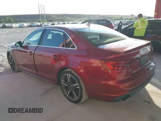 2018 Audi A4 Premium Plus with VIN WAULMAF46JA067552, listed as a IAAI auction lot 41196454 with 61,361 mi miles. Bid and sale history available at carsss.com. Image 15.