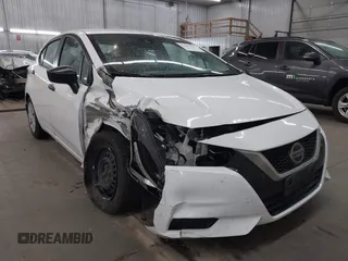 2022 Nissan Versa S with VIN 3N1CN8DV7NL849302, listed as a IAAI auction lot 42391439 with 47,224 mi miles and . Bid and sale history available at DreamBid. Image 1.