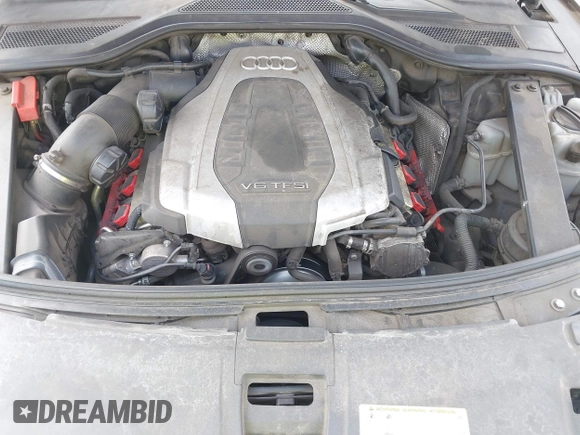 2015 Audi A8 3.0T with VIN WAU3GAFD3FN033317, listed as a IAAI auction lot 41854277 with 81,862 mi miles and . Bid and sale history available at DreamBid. Image 10.