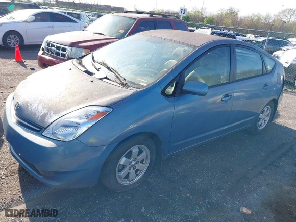 2005 Toyota Prius with VIN JTDKB20U153044418, listed as a IAAI auction lot 41937256 with 1 mi miles. Bid and sale history available at carsss.com. Image 2.