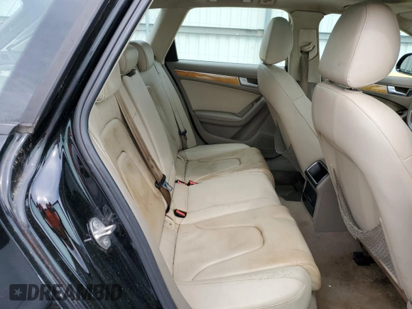 2009 Audi A4 2.0T Prem with VIN WAUVF78K29A182355, listed as a Copart auction lot 52485535 with 0 mi miles and Clean Title. Bid and sale history available at carsss.com. Image 10.