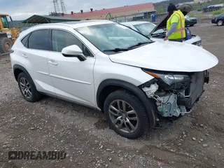 2016 Lexus NX 200t with VIN JTJBARBZ4G2082283, listed as a IAAI auction lot 42033030 with 99,575 mi miles. Bid and sale history available at carsss.com. Image 1.