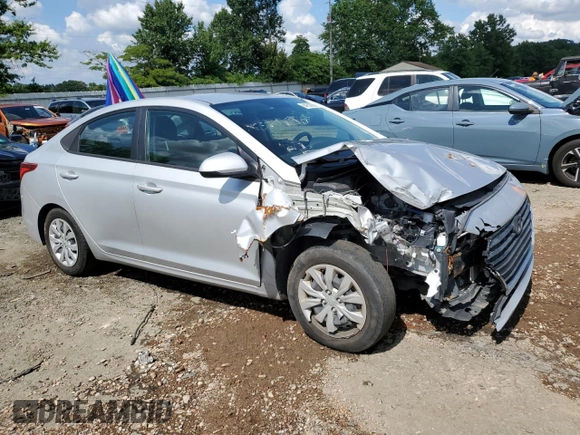 2021 Hyundai Accent SE with VIN 3KPC24A69ME132561, listed as a Copart auction lot 64632985 with 62,314 mi miles and Clean title. Bid and sale history available at DreamBid. Image 4.