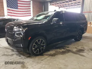 2023 Chevrolet Suburban RST with VIN 1GNSCEKD0PR190408, listed as a Copart auction lot 47892105 with 73,200 mi miles and Salvage Title. Bid and sale history available at carsss.com. Image 1.