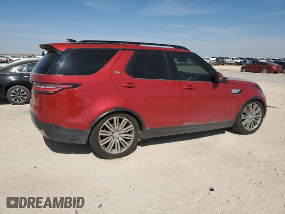 2017 Land Rover Discovery HSE with VIN SALRRBBV2HA027331, listed as a Copart auction lot 45812985 with 139,344 mi miles and Clean Title. Bid and sale history available at DreamBid. Image 3.