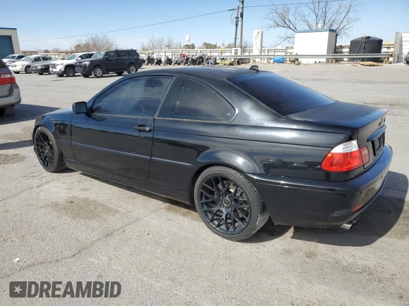 2005 BMW 3 Series 330Ci with VIN WBABD53455PL16773, listed as a Copart auction lot 45156115 with 277,280 mi miles and Salvage Title. Bid and sale history available at carsss.com. Image 2.