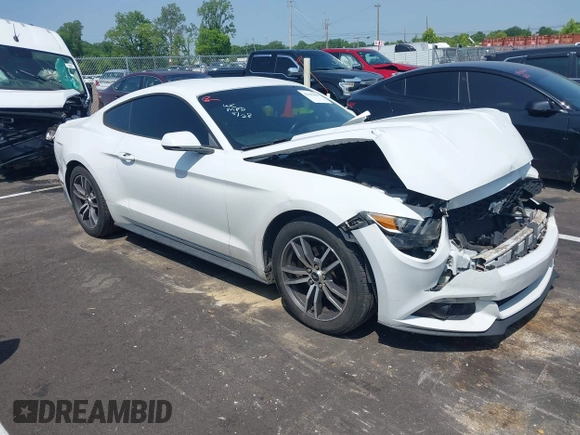 2016 Ford Mustang EcoBoost with VIN 1FA6P8TH7G5247198, listed as a IAAI auction lot 42393483 with 191,716 mi miles and . Bid and sale history available at DreamBid. Image 1.