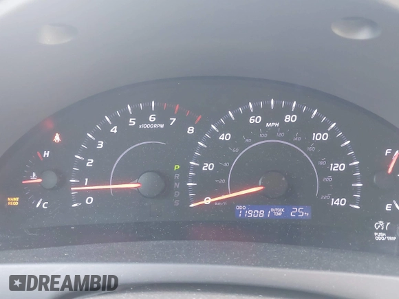 2011 Toyota Camry LE with VIN 4T4BF3EK6BR094935, listed as a IAAI auction lot 41281802 with 119,081 mi miles and . Bid and sale history available at DreamBid. Image 7.