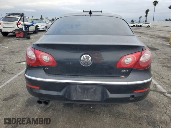 2011 Volkswagen CC Sport with VIN WVWMP7AN5BE729214, listed as a Copart auction lot 53884395 with 124,639 mi miles and Salvage Title. Bid and sale history available at carsss.com. Image 6.