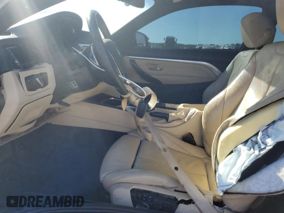 2017 BMW 4 Series 430i xDrive with VIN WBA4R9C5XHK680599, listed as a Copart auction lot 76294074 with Not Provided miles and Salvage Title. Bid and sale history available at DreamBid. Image 7.