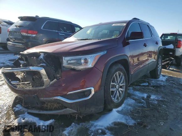 2017 GMC Acadia SLE with VIN 1GKKNLLA4HZ239255, listed as a Copart auction lot 45022085 with 40,296 mi miles and Salvage Title. Bid and sale history available at carsss.com. Image 1.