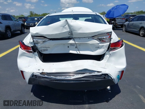 2024 Toyota Corolla LE with VIN 5YFB4MDE5RP205598, listed as a IAAI auction lot 42285592 with 11,753 mi miles and . Bid and sale history available at DreamBid. Image 6.