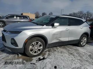 2019 Chevrolet Blazer z VIN 3GNKBGRS3KS652243, wystawiony jako Copart lot #89337725 z przebiegiem 142 148 mil mil oraz Szkoda całkowita • Salvage title. Historia ofert i sprzedaży dostępna na DreamBid. Obrazek 1.