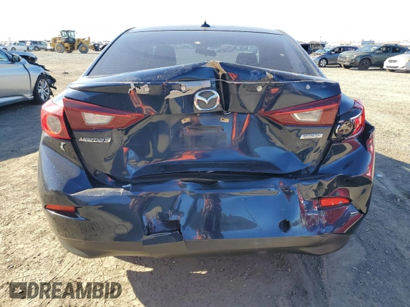 2015 Mazda 3 i Grand Touring with VIN JM1BM1W77F1260745, listed as a Copart auction lot 85544524 with 116,303 mi miles and Salvage title. Bid and sale history available at DreamBid. Image 6.