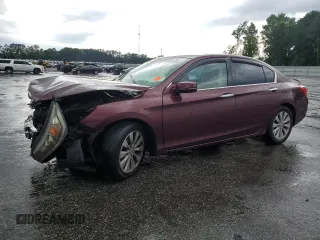 2013 Honda Accord Touring with VIN 1HGCR3F96DA008857, listed as a Copart auction lot 56648285 with 217,847 mi miles and Salvage title. Bid and sale history available at DreamBid. Image 1.