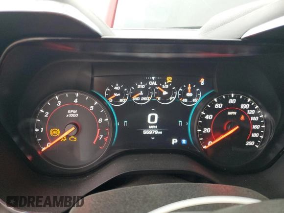 2018 Chevrolet Camaro ZL1 z VIN 1G1FK1R69J0142195, wystawiony jako Copart lot #51128215 z przebiegiem 55 979 mil mil oraz Szkody całkowita. Historia ofert i sprzedaży dostępna na DreamBid. Obrazek 9.
