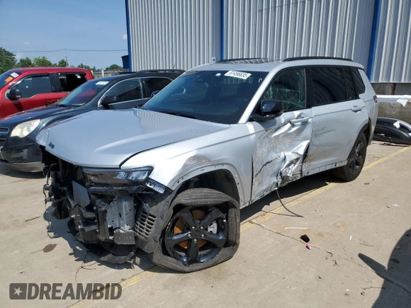 2024 Jeep Grand Cherokee Limited with VIN 1C4RJKBG1R8624639, listed as a Copart auction lot 61496635 with 4,562 mi miles and Salvage title. Bid and sale history available at DreamBid. Image 1.