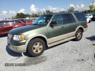 2005 Ford Expedition Eddie Bauer with VIN 1FMPU17525LA52922, listed as a Copart auction lot 51139415 with 141,248 mi miles and Salvage Title. Bid and sale history available at carsss.com. Image 1.
