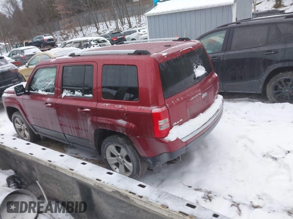 2014 Jeep Patriot Limited with VIN 1C4NJRCB1ED728821, listed as a IAAI auction lot 41241749 with 122,967 mi miles and . Bid and sale history available at DreamBid. Image 3.