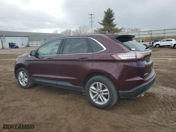 2018 Ford Edge SEL with VIN 2FMPK4J82JBB78587, listed as a Copart auction lot 52017595 with 179,536 mi miles and Clean Title. Bid and sale history available at carsss.com. Image 2.