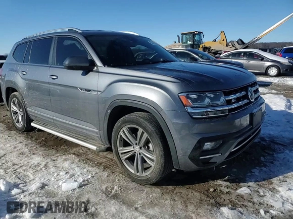 2018 Volkswagen Atlas SE with VIN 1V2FR2CA2JC552663, listed as a Copart auction lot 88244855 with 76,990 mi miles and Salvage title. Bid and sale history available at DreamBid. Image 11.
