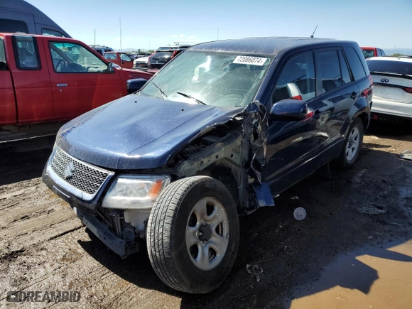 2012 Suzuki Grand Vitara Premium with VIN JS3TD0D27C4100768, listed as a Copart auction lot 72086074 with 0 mi miles and Salvage Title. Bid and sale history available at carsss.com. Image 1.