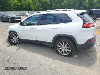 2014 Jeep Cherokee Limited with VIN 1C4PJLDS8EW113742, listed as a Copart auction lot 56478215 with 159,944 mi miles and Salvage title. Bid and sale history available at DreamBid. Image 2.
