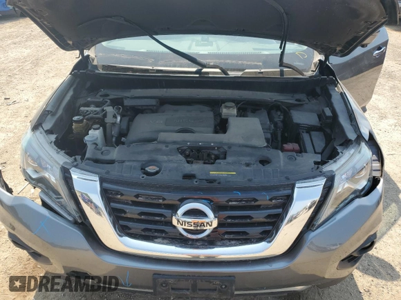 2017 Nissan Pathfinder SL with VIN 5N1DR2MM1HC611323, listed as a Copart auction lot 59956795 with 80,317 mi miles and Salvage title. Bid and sale history available at DreamBid. Image 11.