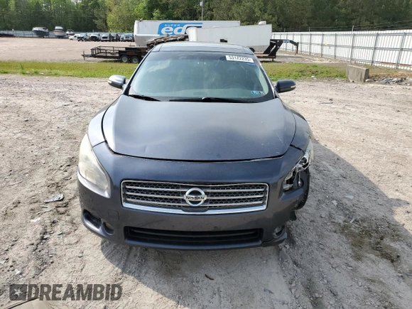 2009 Nissan Maxima SV with VIN 1N4AA51E79C830551, listed as a Copart auction lot 53172235 with 187,747 mi miles and Salvage Title. Bid and sale history available at DreamBid. Image 5.
