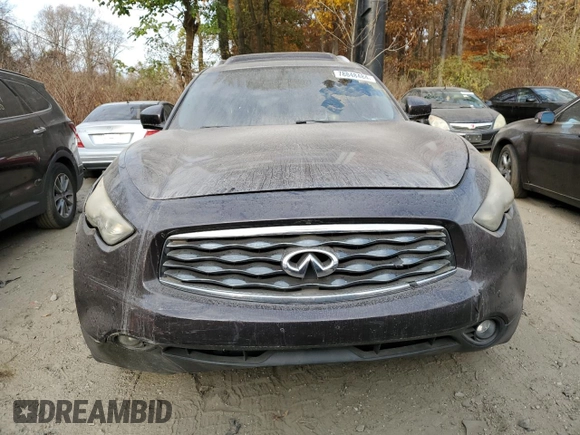 2010 Infiniti FX35 with VIN JN8AS1MU4AM801918, listed as a Copart auction lot 78848484 with 183,846 mi miles and Salvage Title. Bid and sale history available at carsss.com. Image 5.