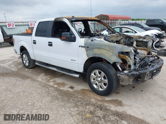 2014 Ford F-150 XL with VIN 1FTFW1CT9EKG46573, listed as a IAAI auction lot 42092411 with 94,879 mi miles and . Bid and sale history available at DreamBid. Image 1.