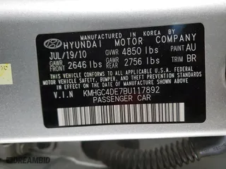 2011 Hyundai Genesis with VIN KMHGC4DE7BU117892, listed as a Copart auction lot 42168305 with 196,464 mi miles and Salvage Title. Bid and sale history available at carsss.com. Image 14.
