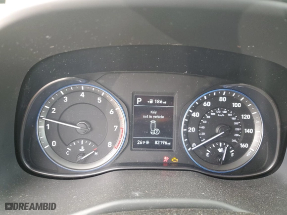2018 Hyundai Kona SEL with VIN KM8K2CAA3JU076829, listed as a Copart auction lot 45152425 with 82,196 mi miles and Salvage Title. Bid and sale history available at carsss.com. Image 9.