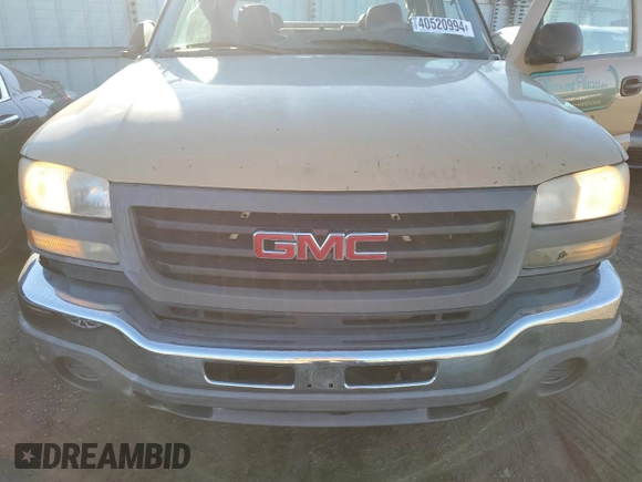 2007 GMC Sierra 1500 with VIN 1GTHC29D17E113884, listed as a Copart auction lot 40520994 with Not Provided miles and Salvage Title. Bid and sale history available at DreamBid. Image 11.