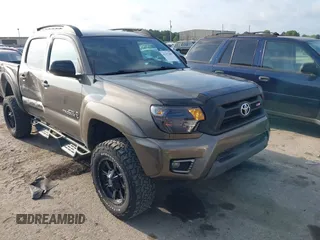2013 Toyota Tacoma PreRunner with VIN 5TFJU4GNXDX038317, listed as a IAAI auction lot 42352885 with 234,158 mi miles and . Bid and sale history available at DreamBid. Image 1.