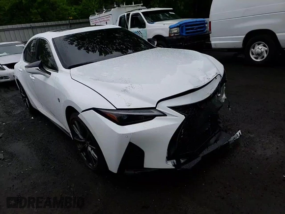 2023 Lexus IS with VIN JTHGZ1E23P5029511, listed as a Copart auction lot 54888704 with 9,580 mi miles and Salvage Title. Bid and sale history available at carsss.com. Image 11.