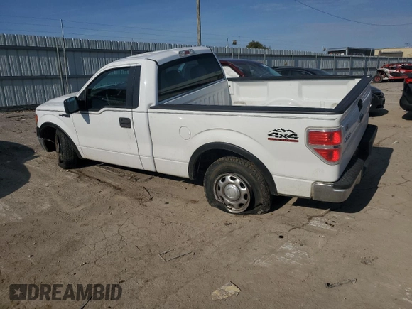 2014 Ford F-150 XL with VIN 1FTMF1EMXEKG21467, listed as a Copart auction lot 47236685 with 168,052 mi miles and Salvage Title. Bid and sale history available at carsss.com. Image 2.