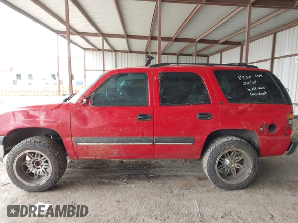 2002 Chevrolet Tahoe LT with VIN 1GNEC13Z52R148406, listed as a IAAI auction lot 41617948 with 190,502 mi miles and . Bid and sale history available at DreamBid. Image 14.