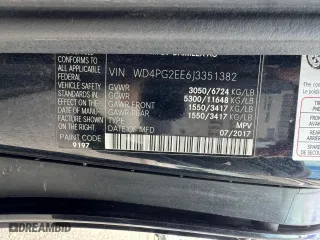 2018 Mercedes-Benz Metris Passenger Van with VIN WD4PG2EE6J3351382, listed as a Copart auction lot 57672754 with 182,634 mi miles and Clean Title. Bid and sale history available at carsss.com. Image 10.